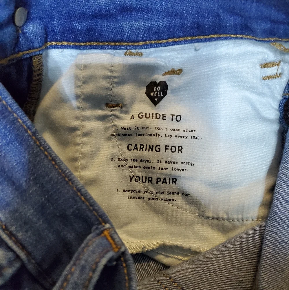 🦜 2/$10 Madewell High Rise Roadtripper Jeans. Sz.23.